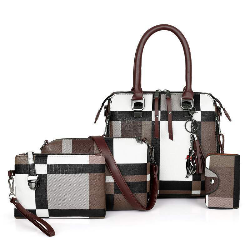 Luxury Plaid Women Bag
