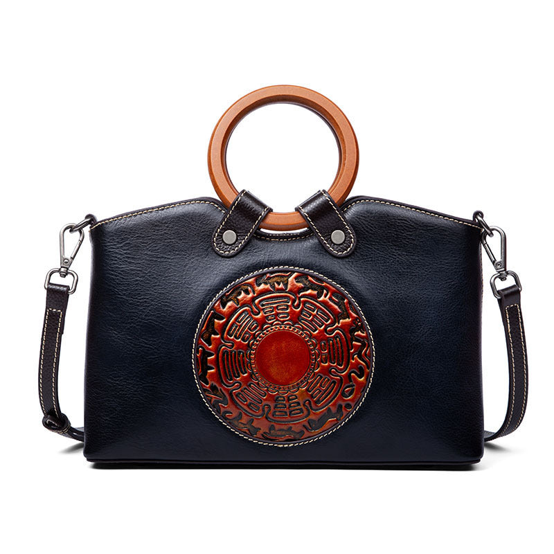 Genuine Leather Shoulder Bag