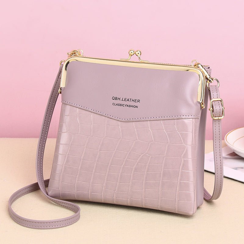 Alligator Pattern Cross-body Phone Bag