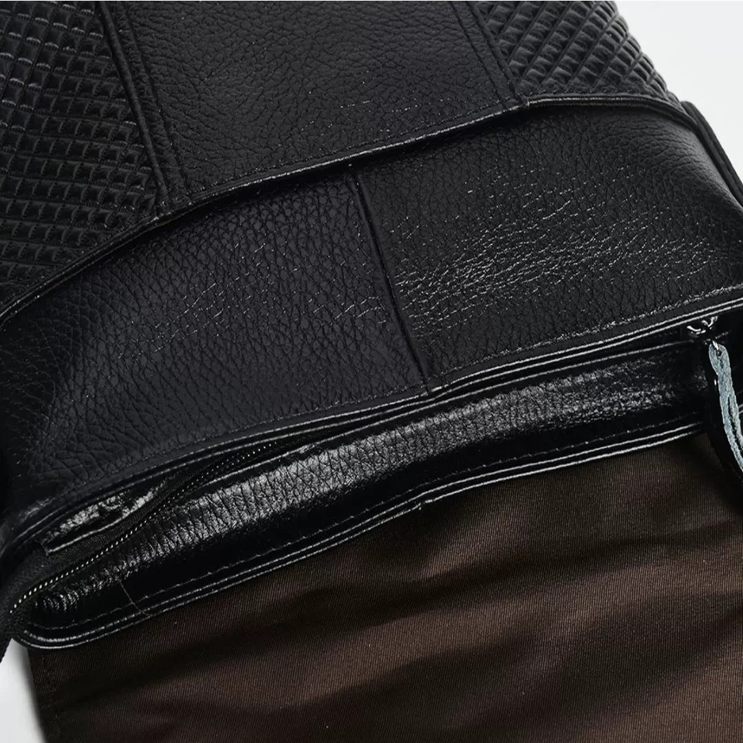 Genuine Leather Men's Cross-body Single Shoulder Bag