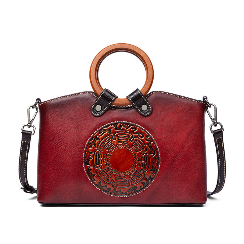 Genuine Leather Shoulder Bag