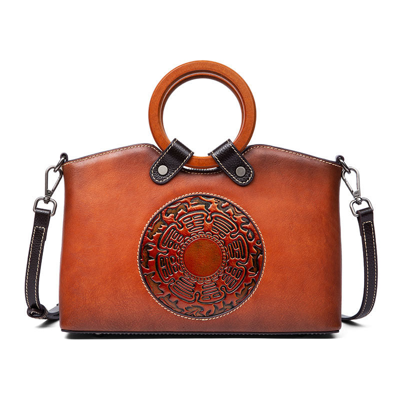 Genuine Leather Shoulder Bag