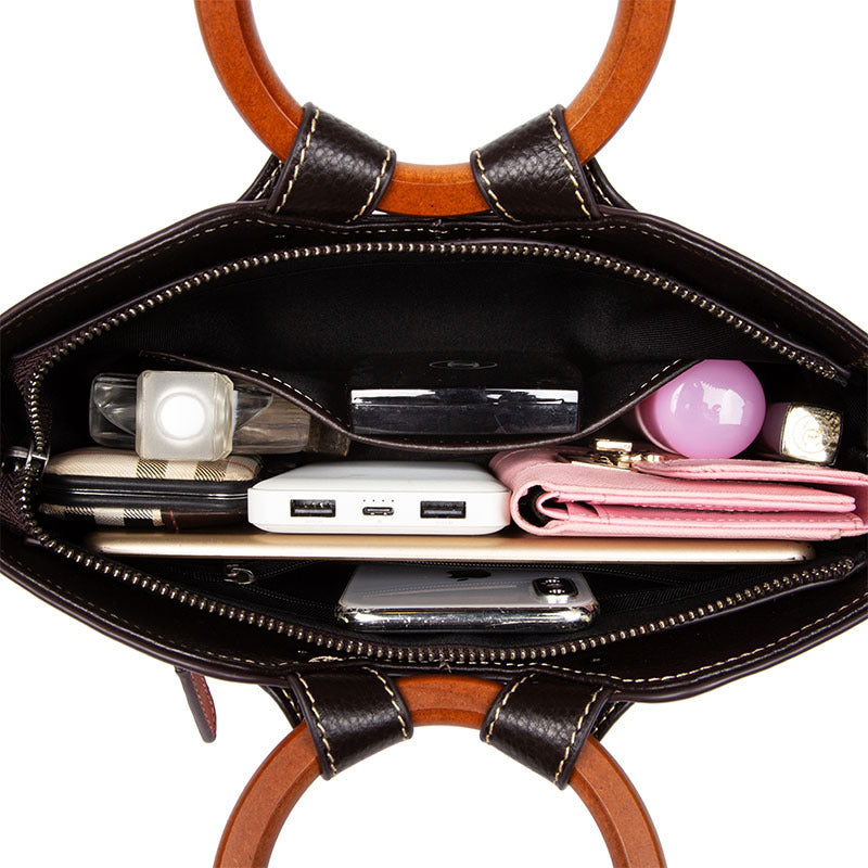 Genuine Leather Shoulder Bag