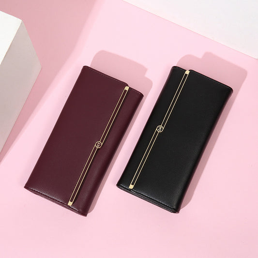 Fashion Long Wallet Female Simple Card Holder