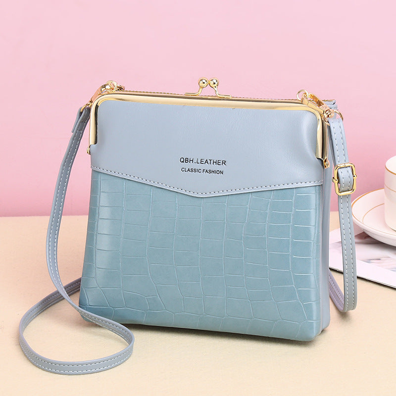 Alligator Pattern Cross-body Phone Bag