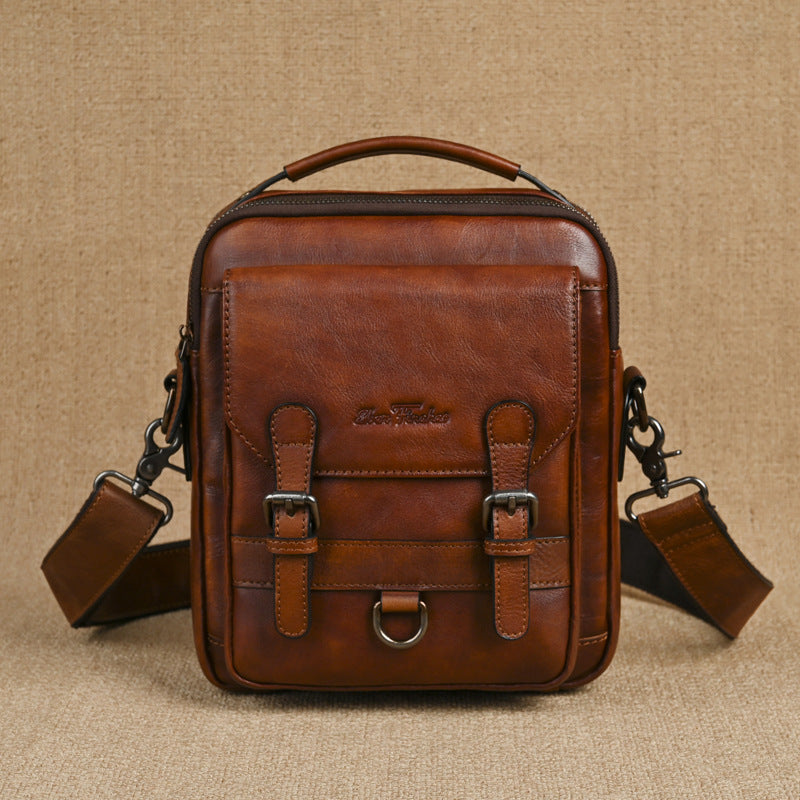 Genuine Leather Hand-rubbed bag