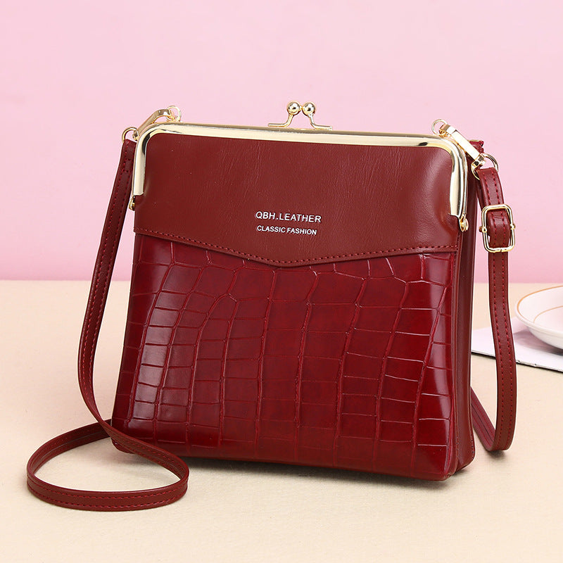 Alligator Pattern Cross-body Phone Bag