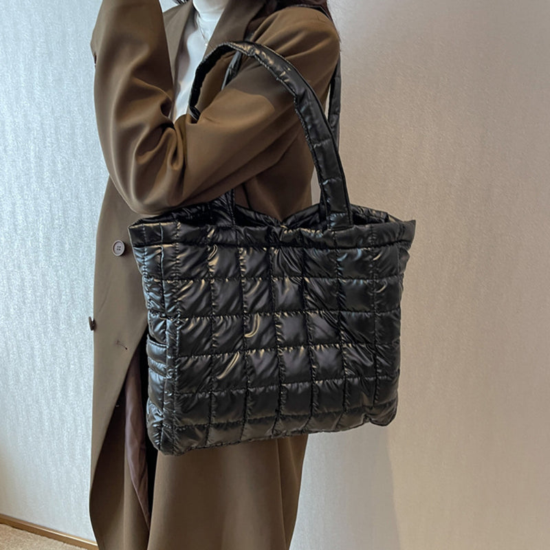 Women Fashion Plaid Handbag