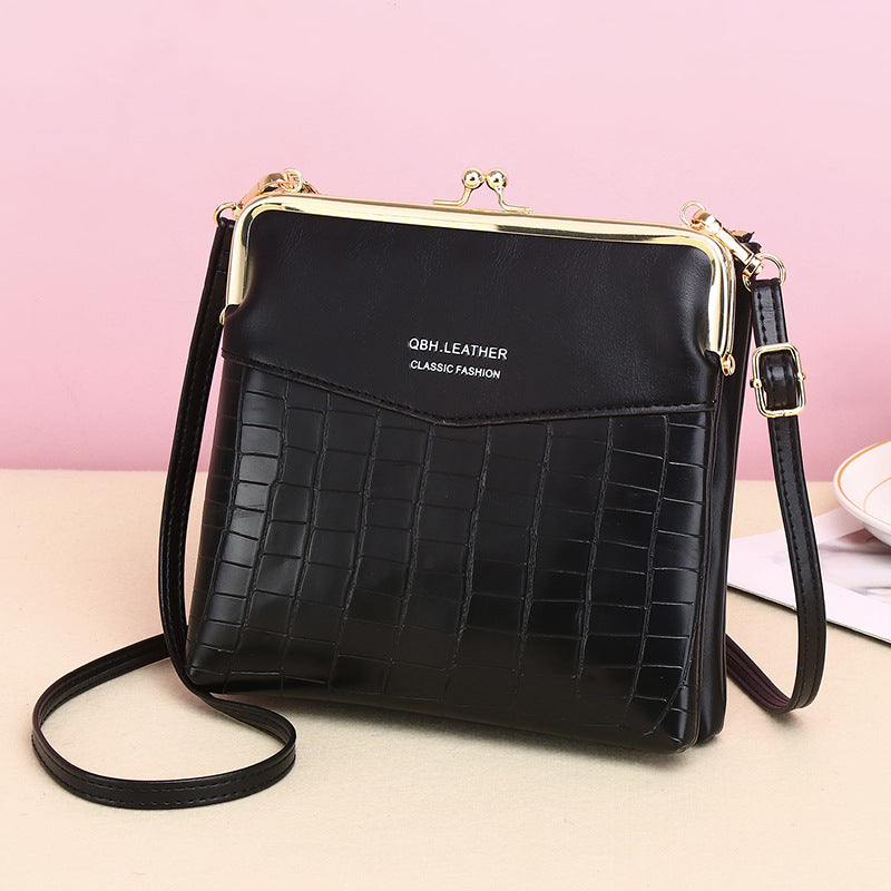 Alligator Pattern Cross-body Phone Bag
