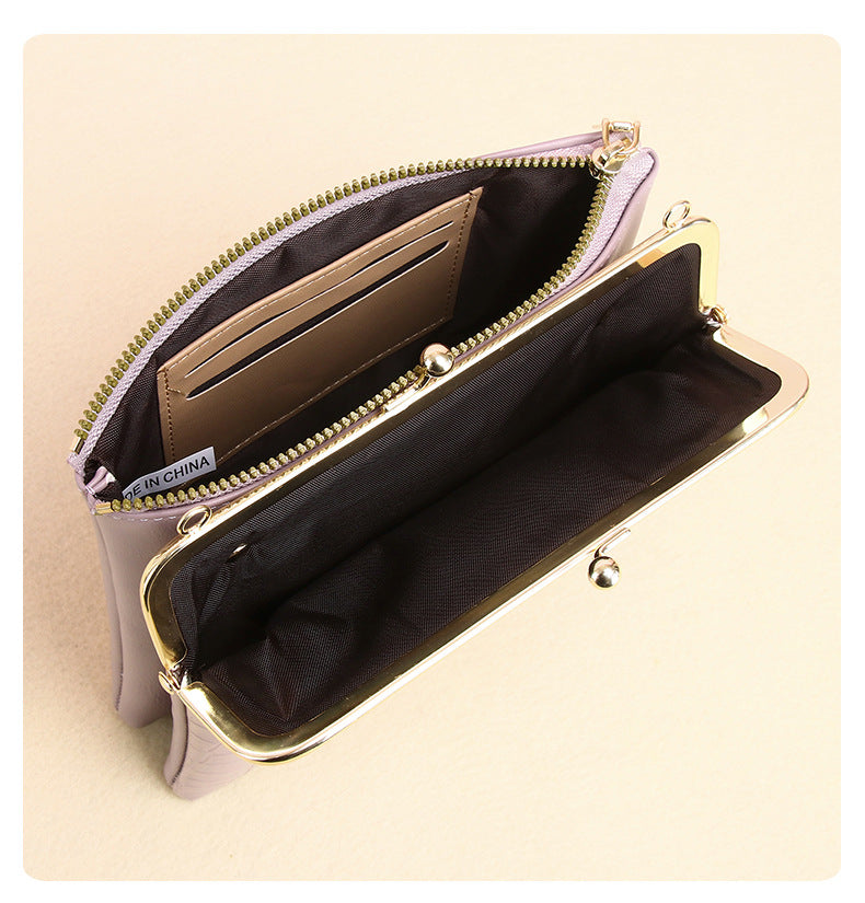 Alligator Pattern Cross-body Phone Bag